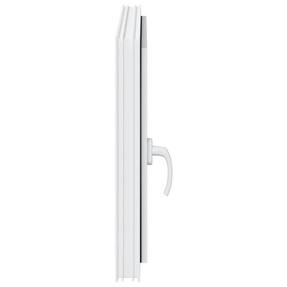 Okeno Do Suterénu Risor 80 X 60 Cm Pvc A Sklo Bílá