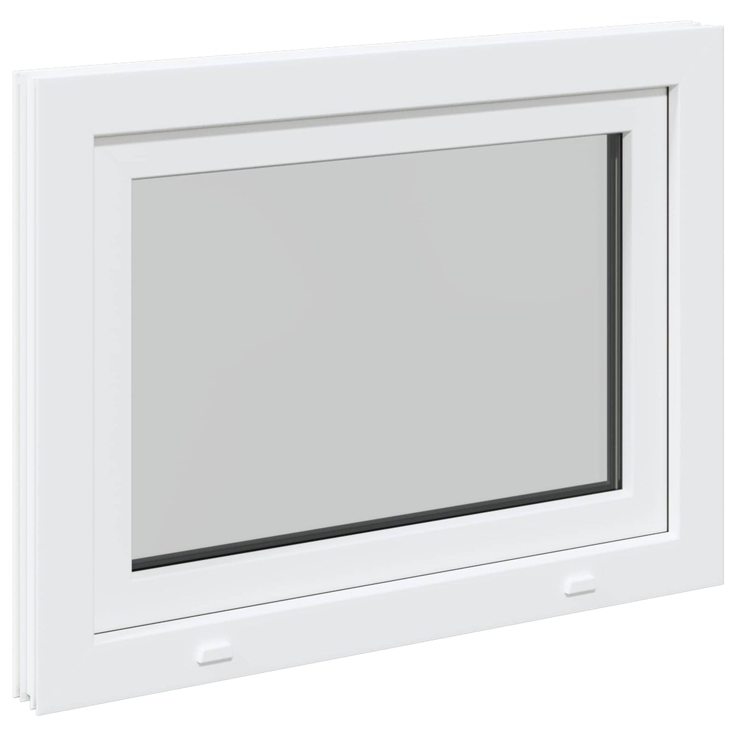 Okeno Do Suterénu Risor 80 X 70 Cm Pvc A Sklo Bílá