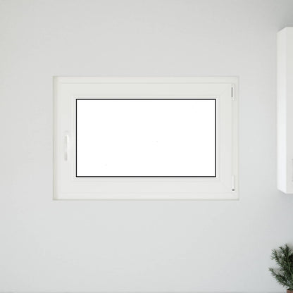 Okeno Do Suterénu Risor 90 X 60 Cm Pvc A Sklo Bílá