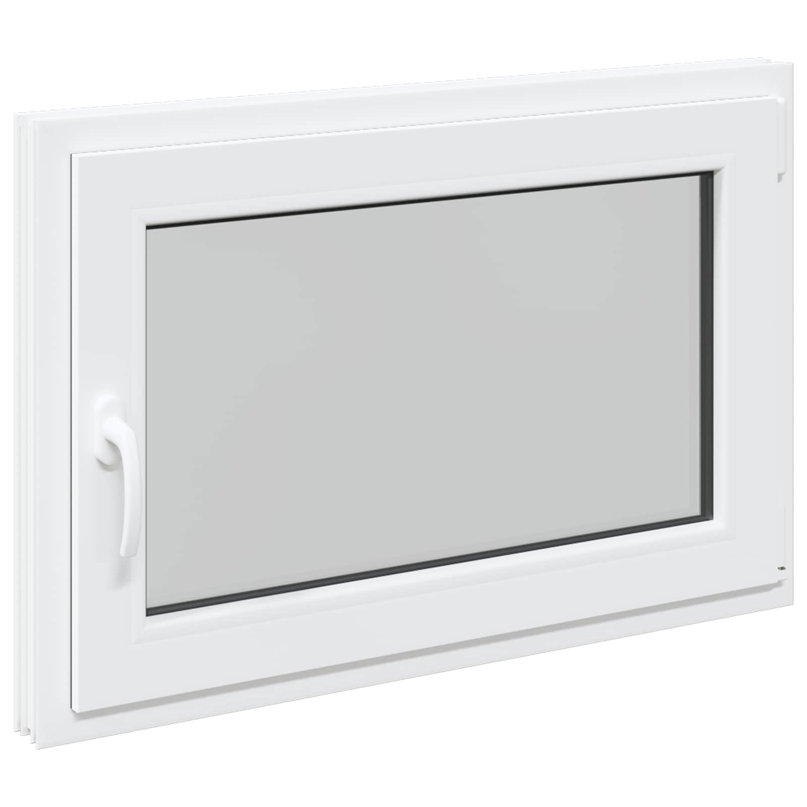 Okeno Do Suterénu Risor 90 X 60 Cm Pvc A Sklo Bílá