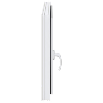 Okeno Do Suterénu Risor 90 X 60 Cm Pvc A Sklo Bílá