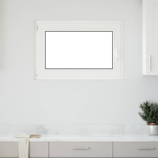 Okeno Do Suterénu Risor 90 X 60 Cm Pvc A Sklo Bílá