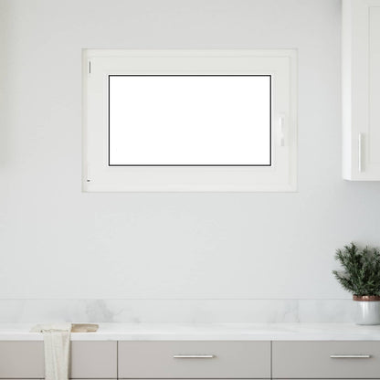 Okeno Do Suterénu Risor 100 X 50 Cm Pvc A Sklo Bílá