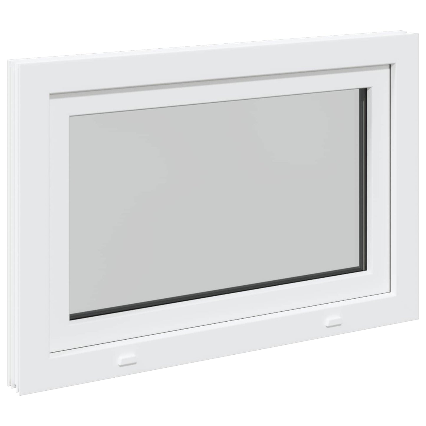 Okeno Do Suterénu Risor 100 X 50 Cm Pvc A Sklo Bílá