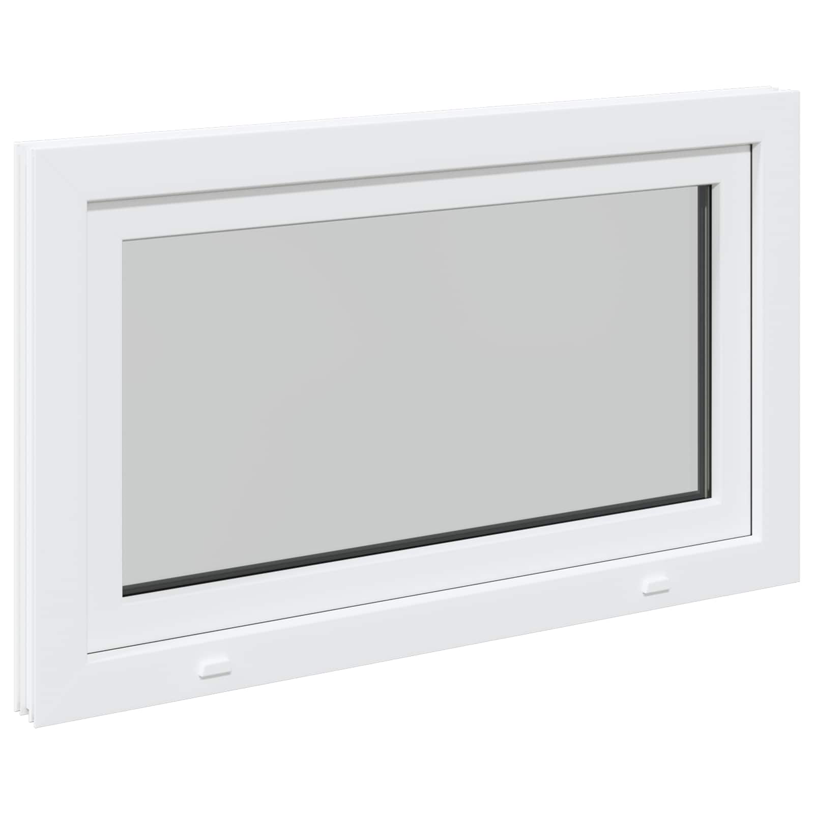 Okeno Do Suterénu Risor 100 X 60 Cm Pvc A Sklo Bílá
