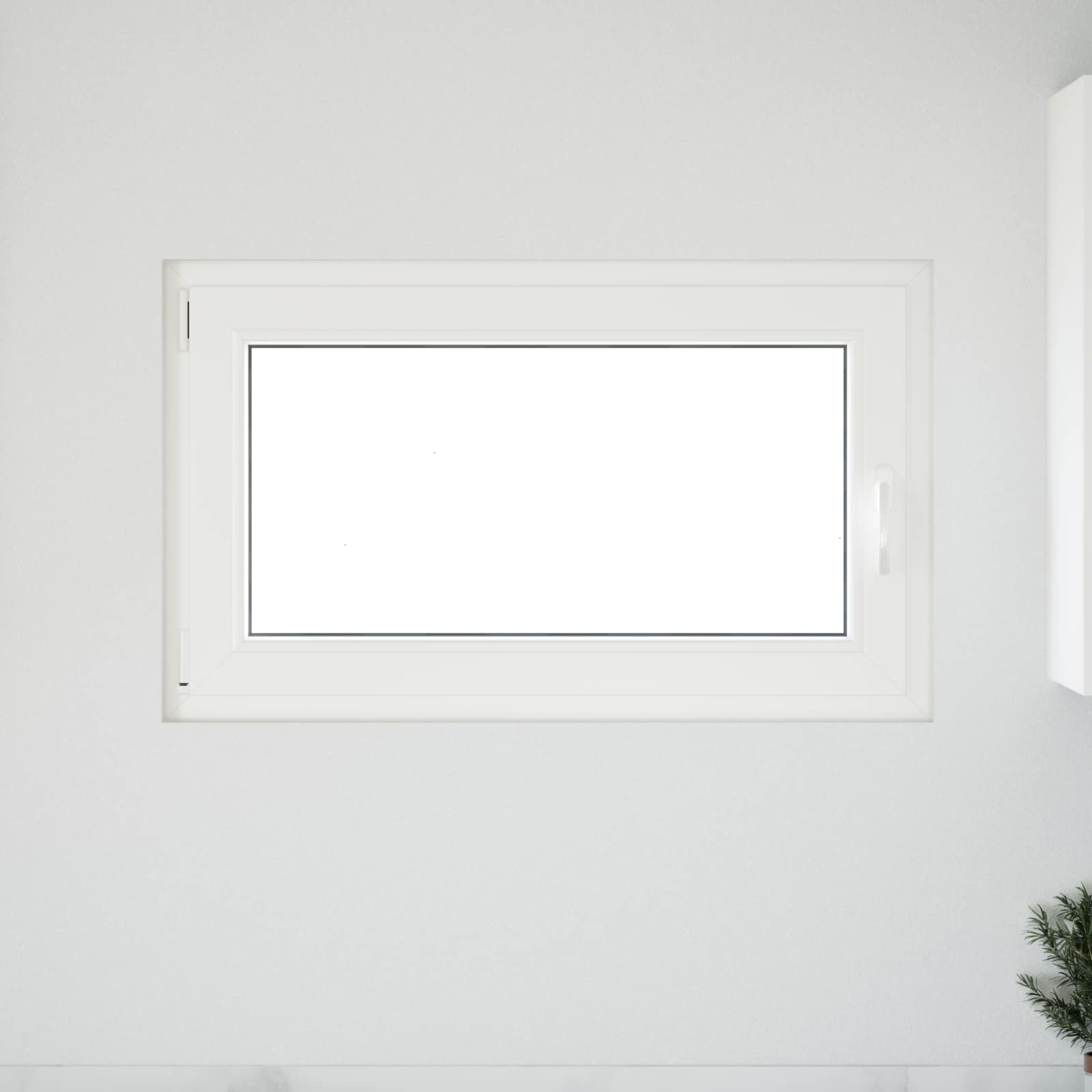 Okeno Do Suterénu Risor 100 X 60 Cm Pvc A Sklo Bílá