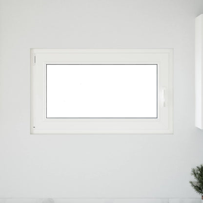 Okeno Do Suterénu Risor 100 X 60 Cm Pvc A Sklo Bílá