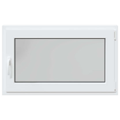 Okeno Do Suterénu Risor 100 X 70 Cm Pvc A Sklo Bílá