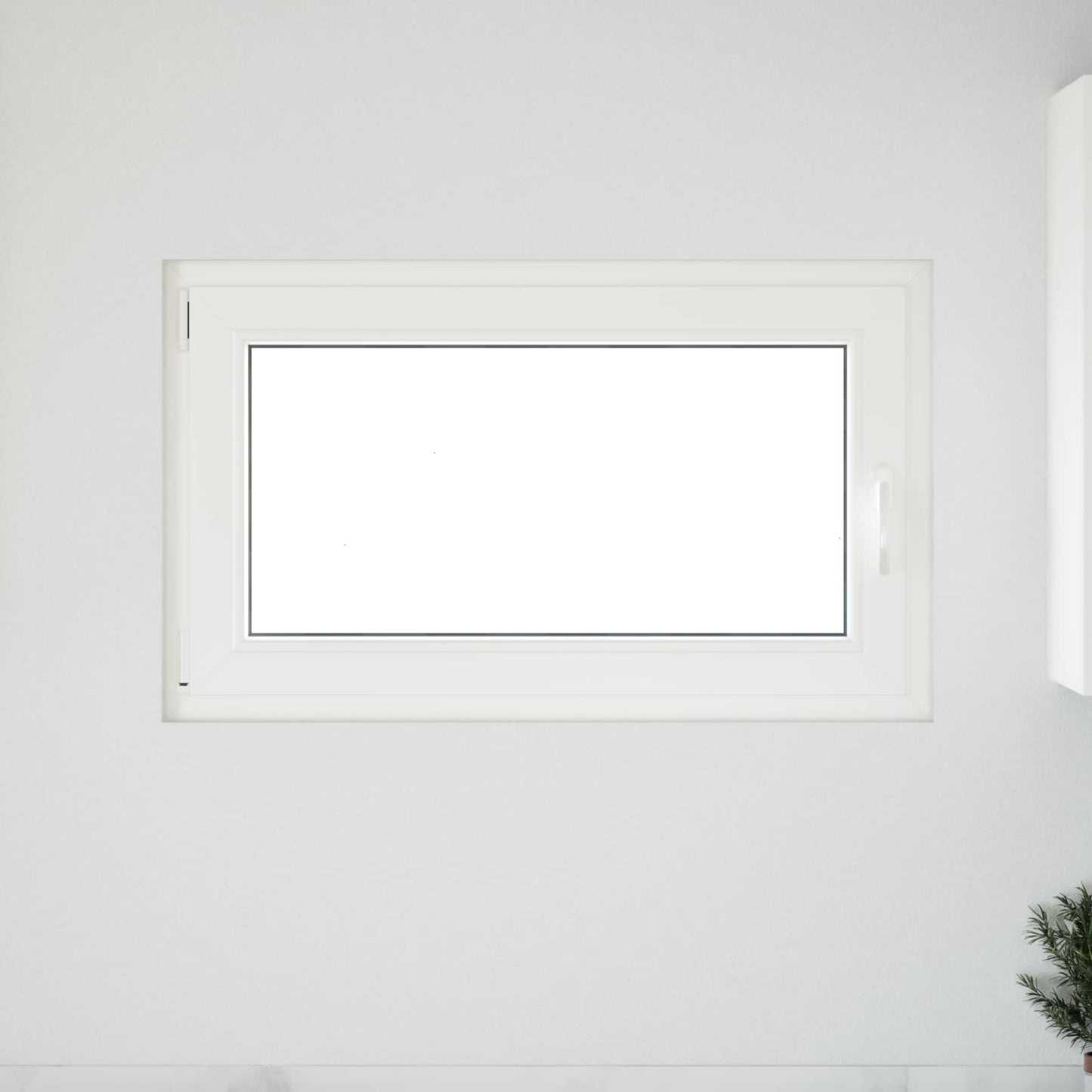 Okeno Do Suterénu Risor 100 X 70 Cm Pvc A Sklo Bílá