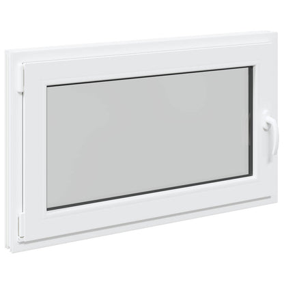 Okeno Do Suterénu Risor 100 X 70 Cm Pvc A Sklo Bílá