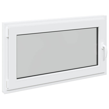 Okeno Do Suterénu Risor 110 X 50 Cm Pvc A Sklo Bílá