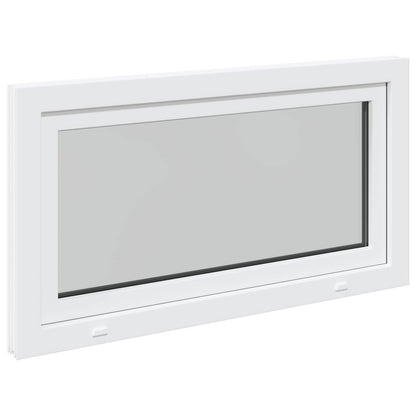 Okeno Do Suterénu Risor 110 X 50 Cm Pvc A Sklo Bílá