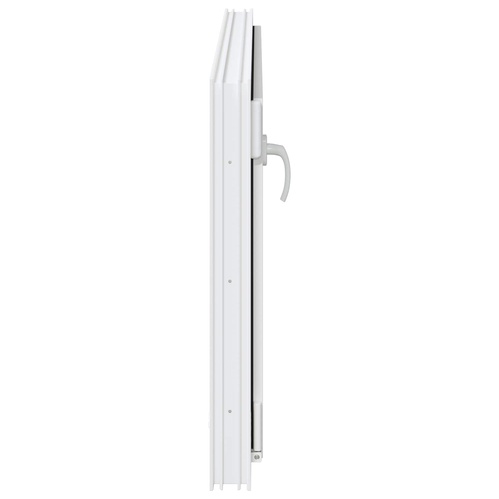 Okeno Do Suterénu Risor 110 X 50 Cm Pvc A Sklo Bílá