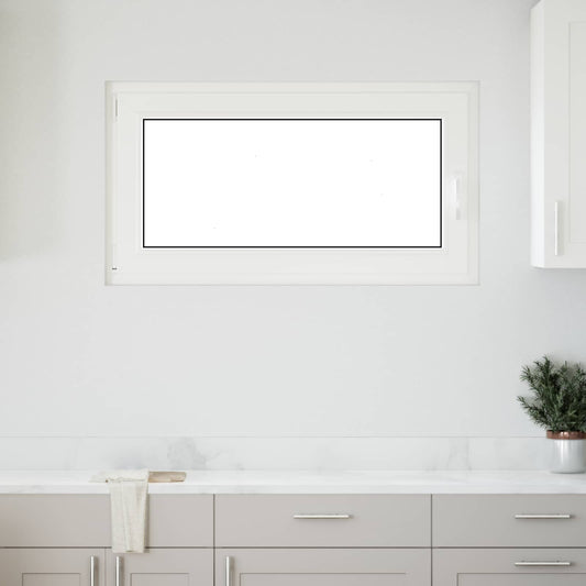 Okeno Do Suterénu Risor 110 X 60 Cm Pvc A Sklo Bílá