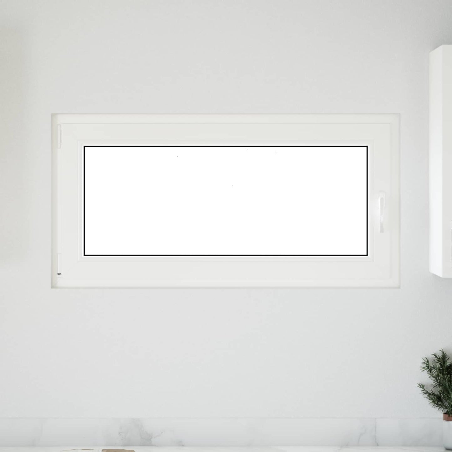 Okeno Do Suterénu Risor 120 X 60 Cm Pvc A Sklo Bílá