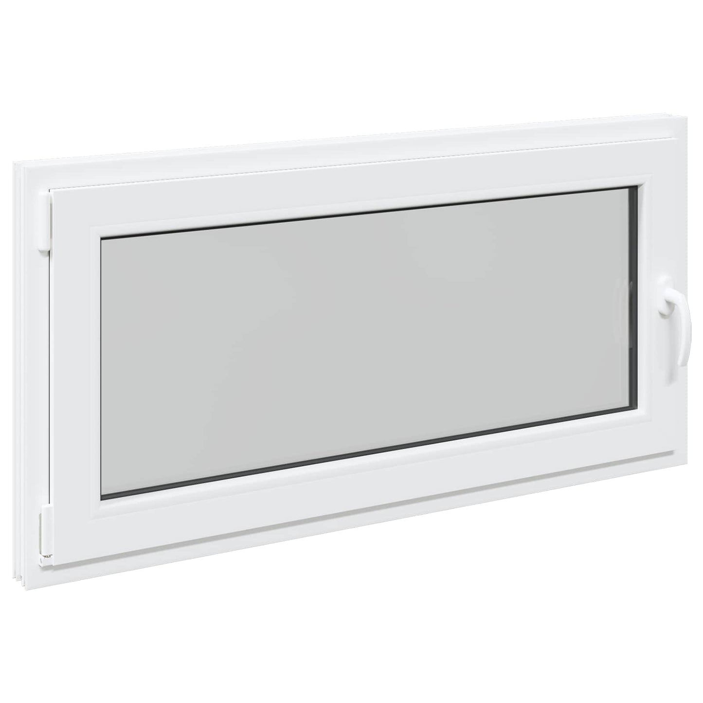 Okeno Do Suterénu Risor 120 X 60 Cm Pvc A Sklo Bílá