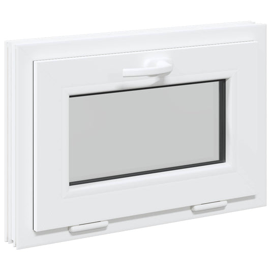 Okeno Do Suterénu Risor 60 X 40 Cm Pvc A Sklo Bílá