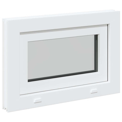 Okeno Do Suterénu Risor 60 X 40 Cm Pvc A Sklo Bílá