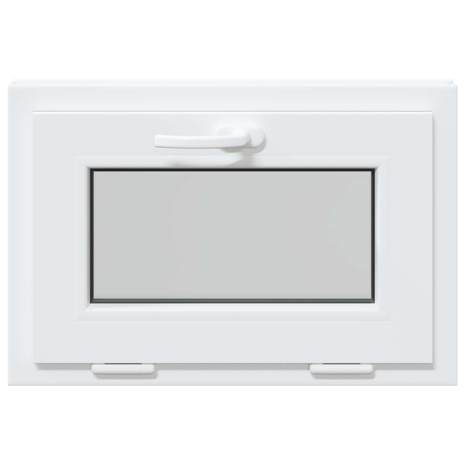 Okeno Do Suterénu Risor 60 X 40 Cm Pvc A Sklo Bílá