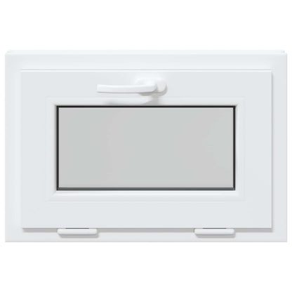 Okeno Do Suterénu Risor 60 X 40 Cm Pvc A Sklo Bílá