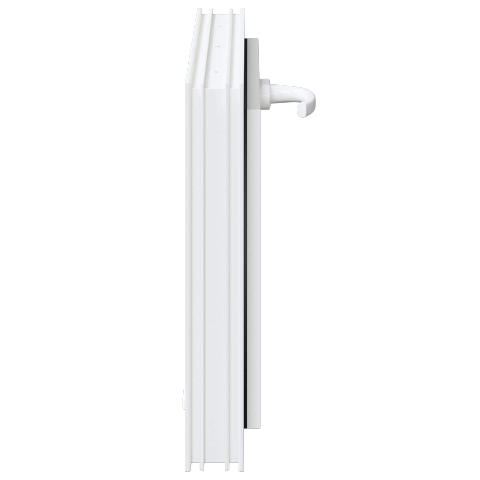 Okeno Do Suterénu Risor 60 X 40 Cm Pvc A Sklo Bílá