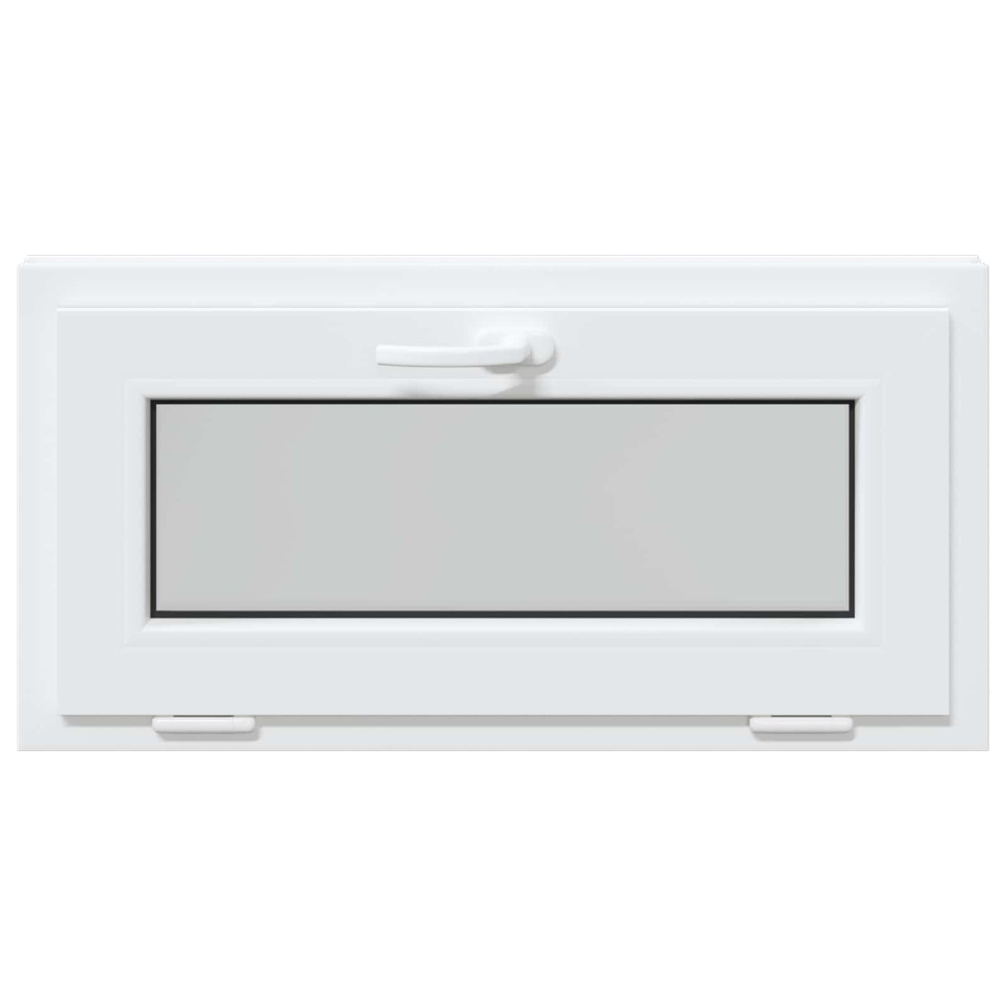 Okeno Do Suterénu Risor 80 X 40 Cm Pvc A Sklo Bílá