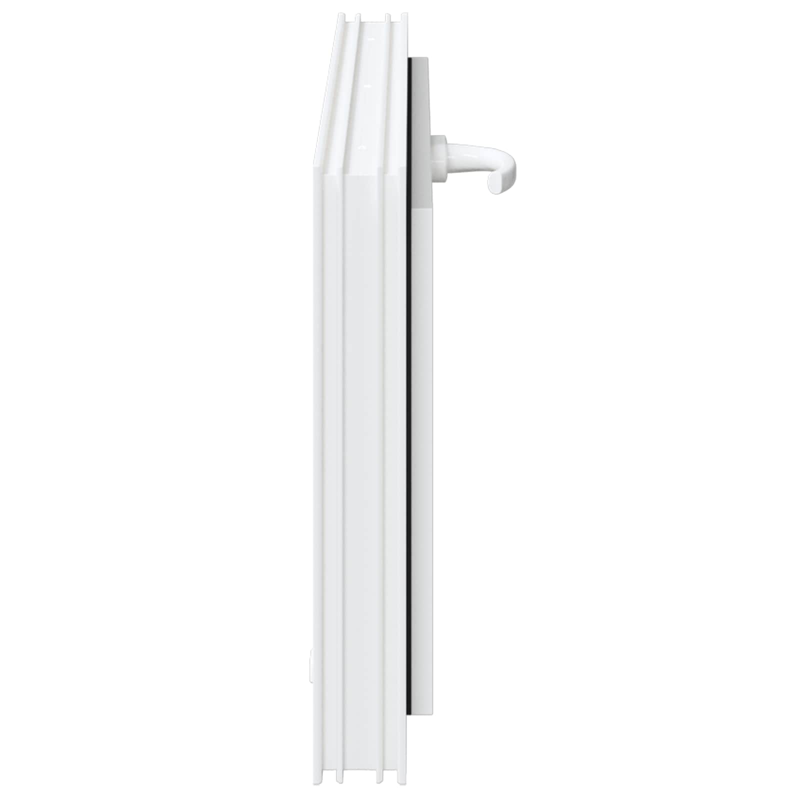 Okeno Do Suterénu Risor 80 X 40 Cm Pvc A Sklo Bílá