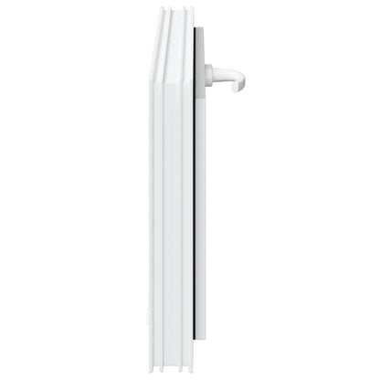 Okeno Do Suterénu Risor 80 X 40 Cm Pvc A Sklo Bílá