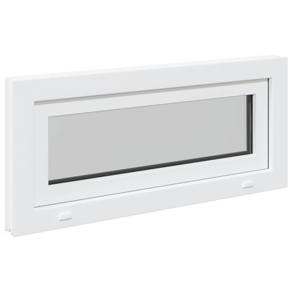 Okeno Do Suterénu Risor 90 X 40 Cm Pvc A Sklo Bílá
