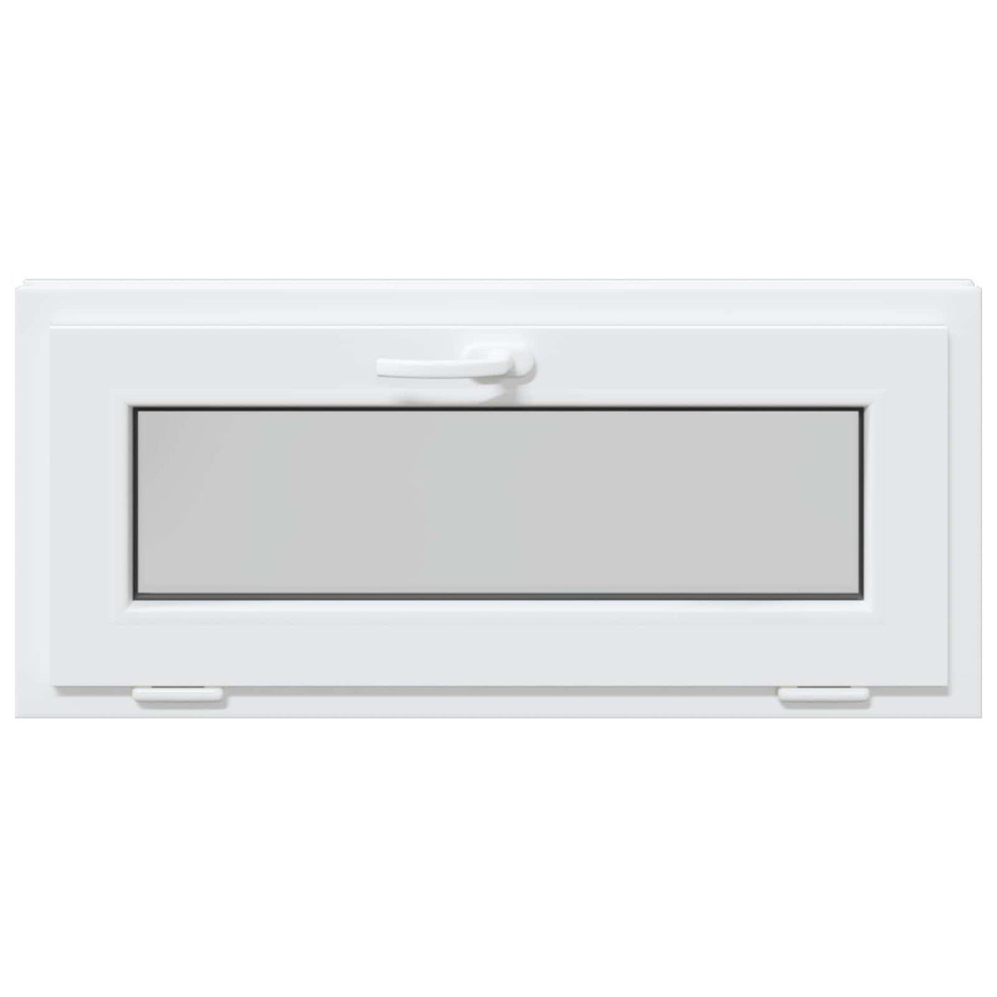Okeno Do Suterénu Risor 90 X 40 Cm Pvc A Sklo Bílá