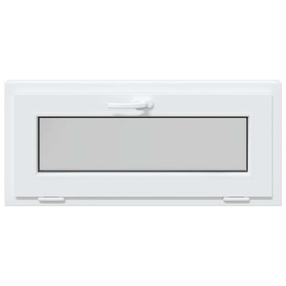 Okeno Do Suterénu Risor 90 X 40 Cm Pvc A Sklo Bílá