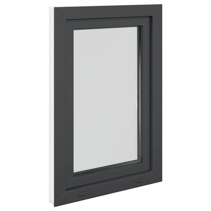 Okeno Do Suterénu Risor 60 X 90 Cm Pvc A Sklo Antracitová
