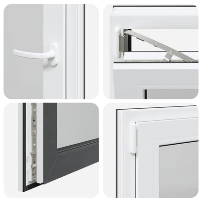 Okeno Do Suterénu Risor 60 X 100 Cm Pvc A Sklo Antracitová