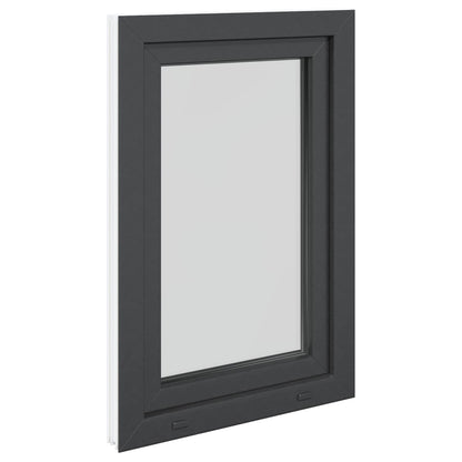Okeno Do Suterénu Risor 60 X 100 Cm Pvc A Sklo Antracitová