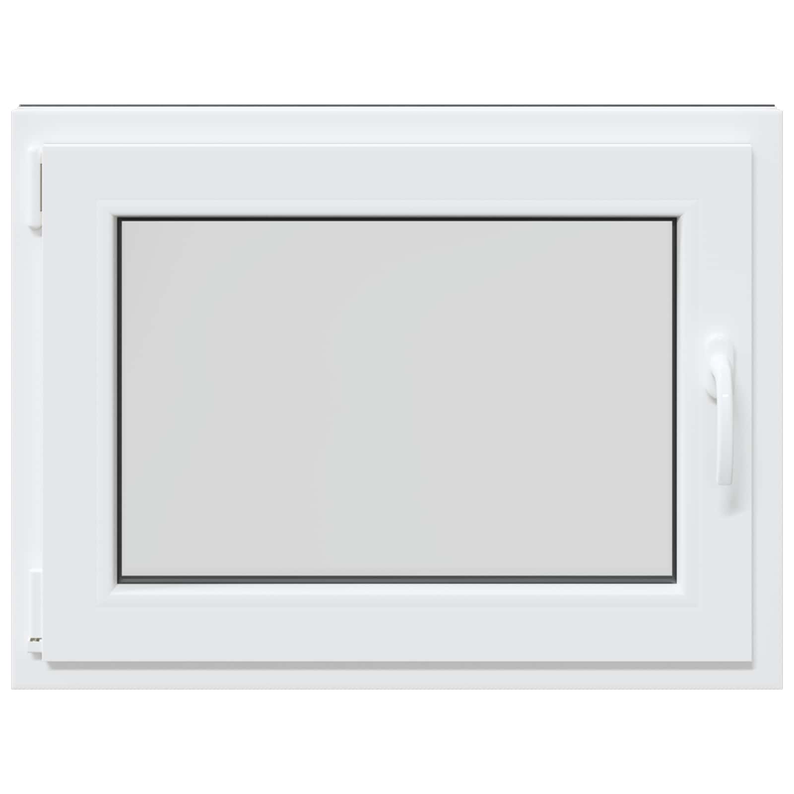 Okeno Do Suterénu Risor 80 X 60 Cm Pvc A Sklo Antracitová