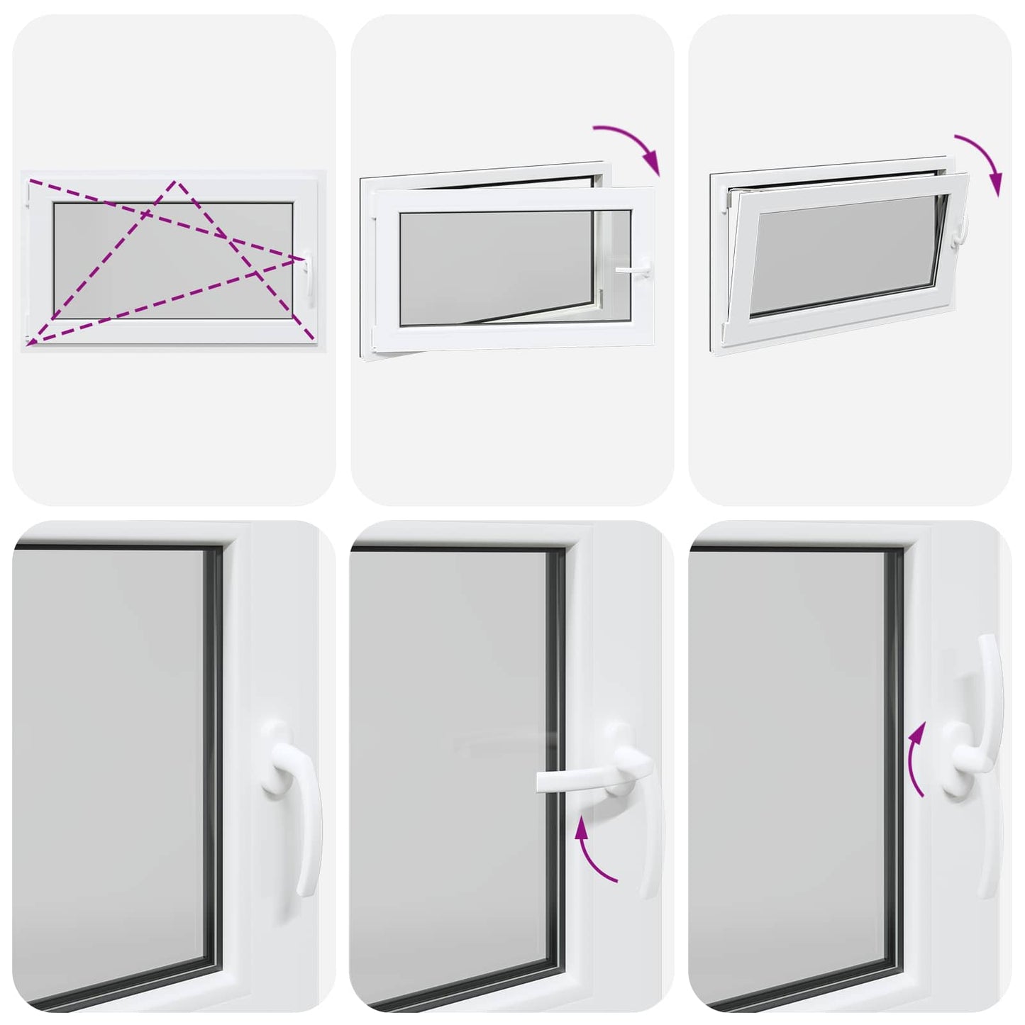 Okeno Do Suterénu Risor 100 X 60 Cm Pvc A Sklo Antracitová