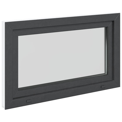 Okeno Do Suterénu Risor 100 X 70 Cm Pvc A Sklo Antracitová
