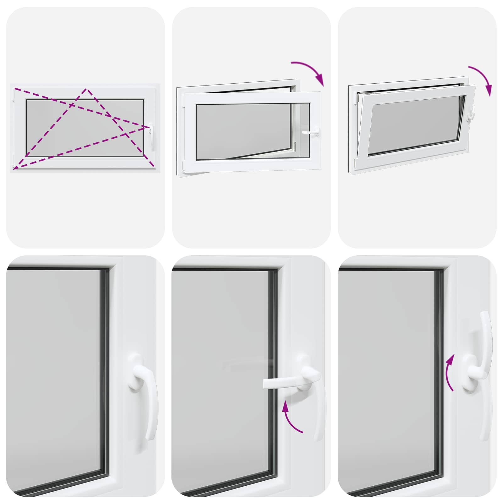 Okeno Do Suterénu Risor 100 X 70 Cm Pvc A Sklo Antracitová