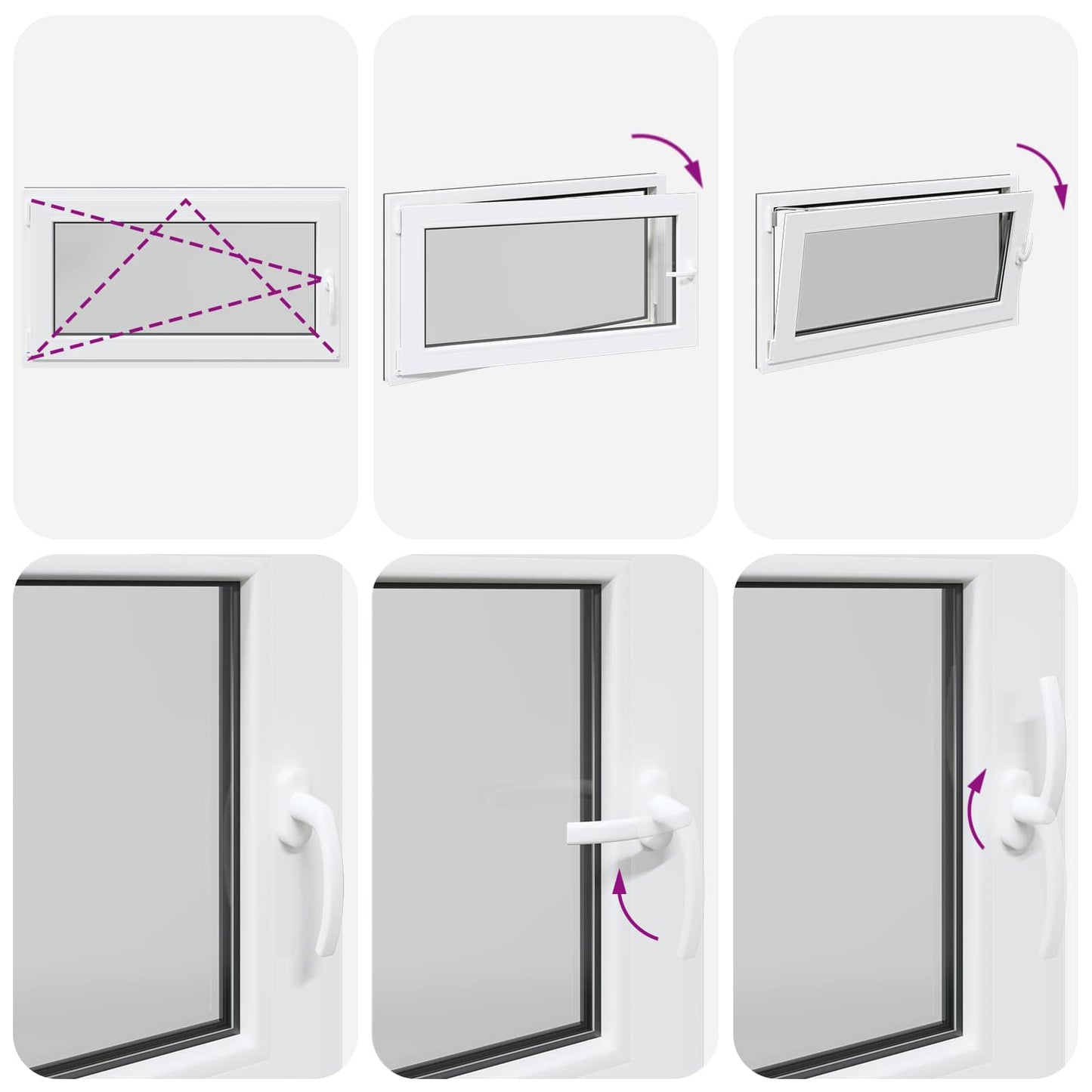 Okeno Do Suterénu Risor 110 X 50 Cm Pvc A Sklo Antracitová