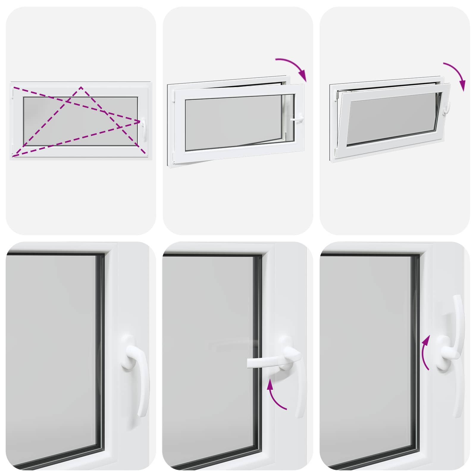 Okeno Do Suterénu Risor 110 X 50 Cm Pvc A Sklo Antracitová