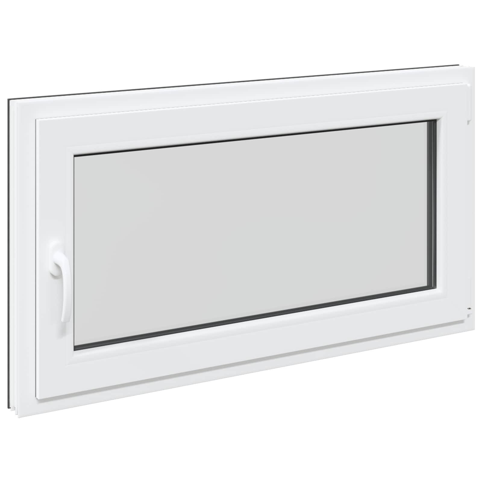Okeno Do Suterénu Risor 110 X 60 Cm Pvc A Sklo Antracitová