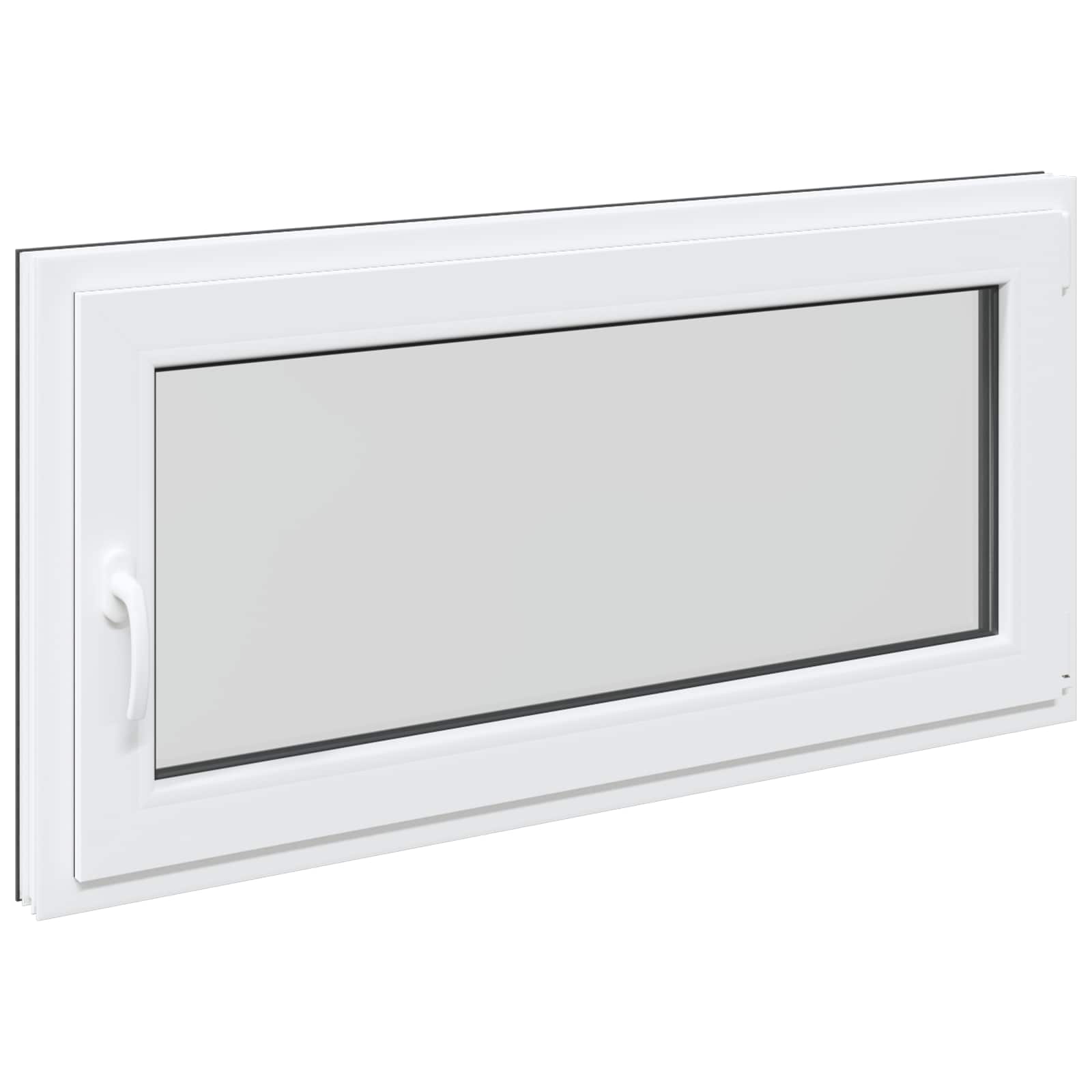 Okeno Do Suterénu Risor 120 X 60 Cm Pvc A Sklo Antracitová
