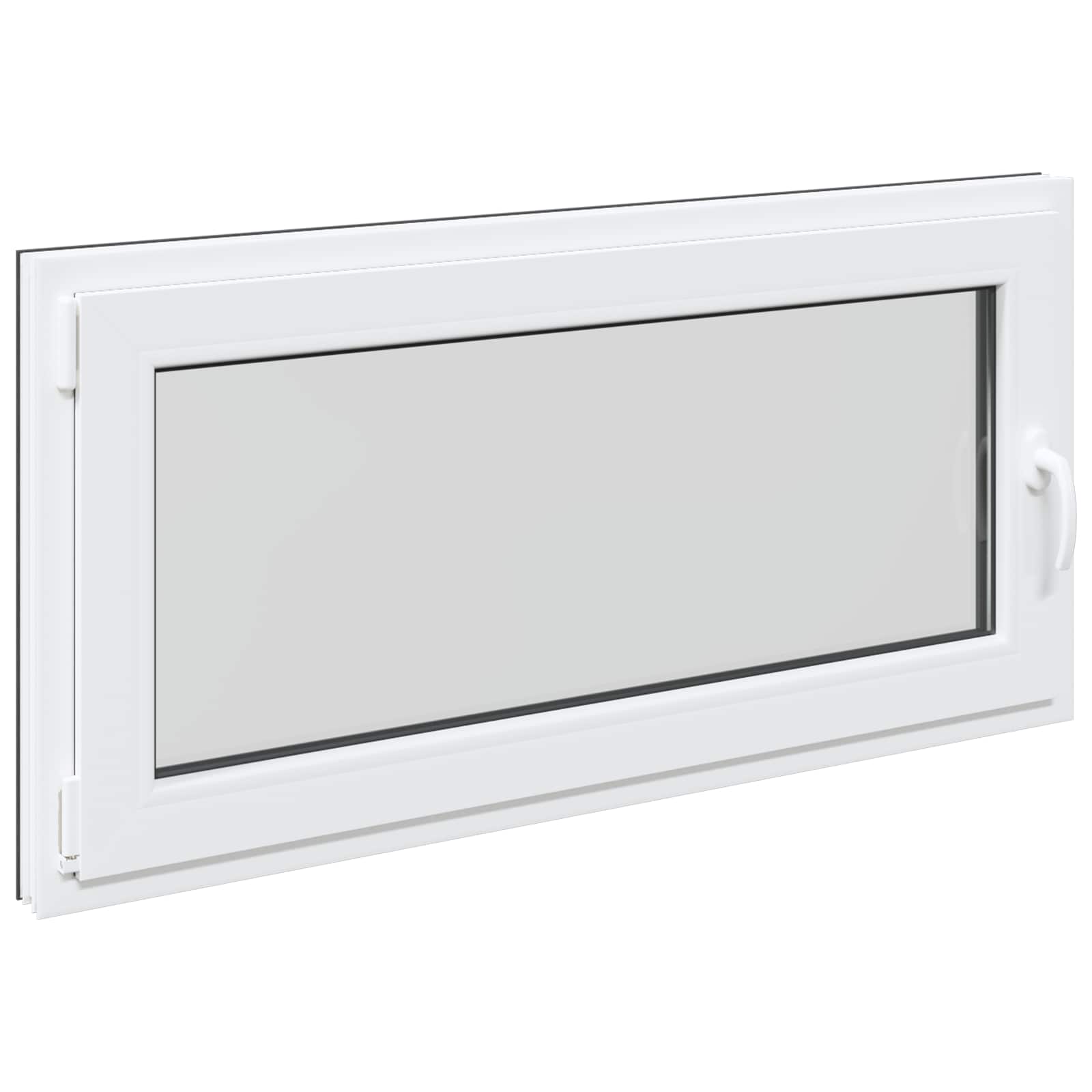 Okeno Do Suterénu Risor 120 X 60 Cm Pvc A Sklo Antracitová