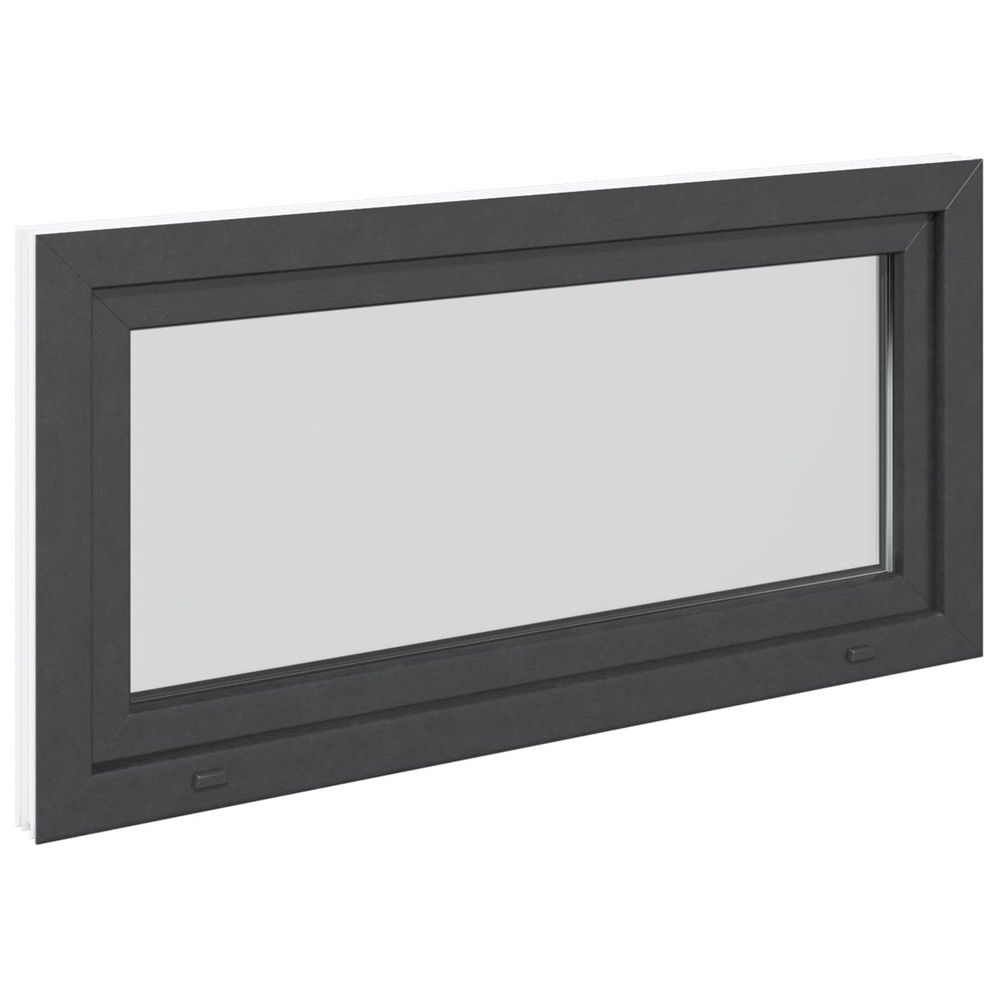 Okeno Do Suterénu Risor 120 X 60 Cm Pvc A Sklo Antracitová