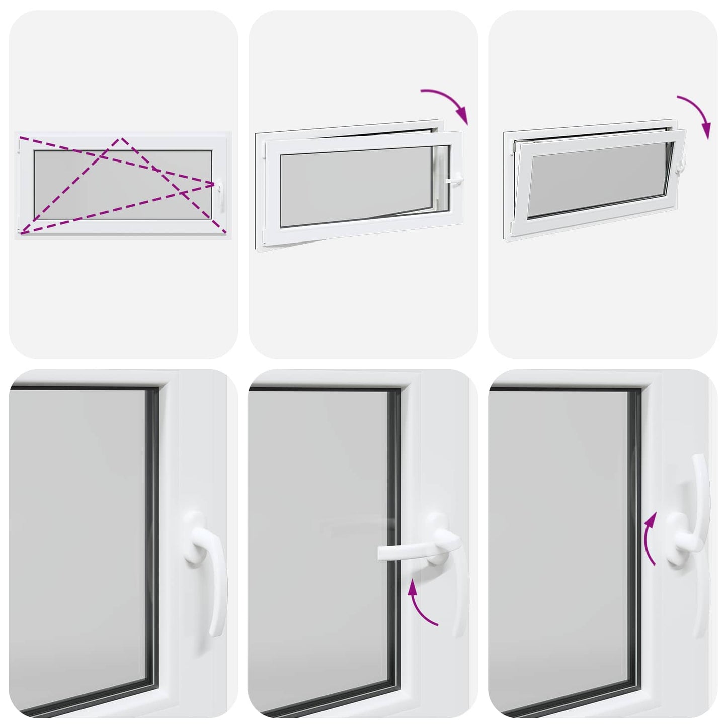 Okeno Do Suterénu Risor 120 X 60 Cm Pvc A Sklo Antracitová