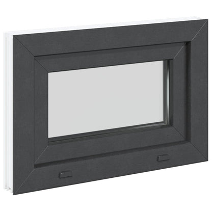 Okeno Do Suterénu Risor 60 X 40 Cm Pvc A Sklo Antracitová