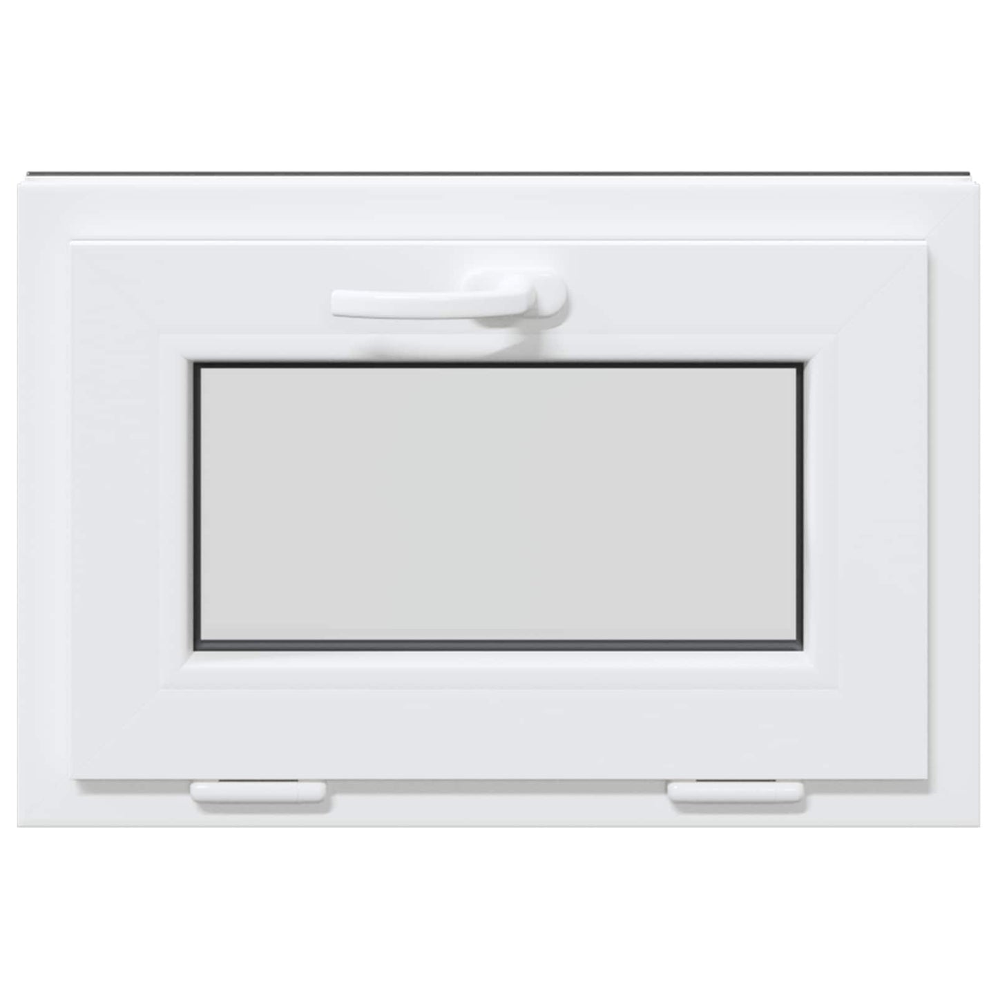 Okeno Do Suterénu Risor 60 X 40 Cm Pvc A Sklo Antracitová