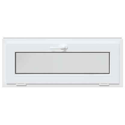 Okeno Do Suterénu Risor 100 X 40 Cm Pvc A Sklo Antracitová