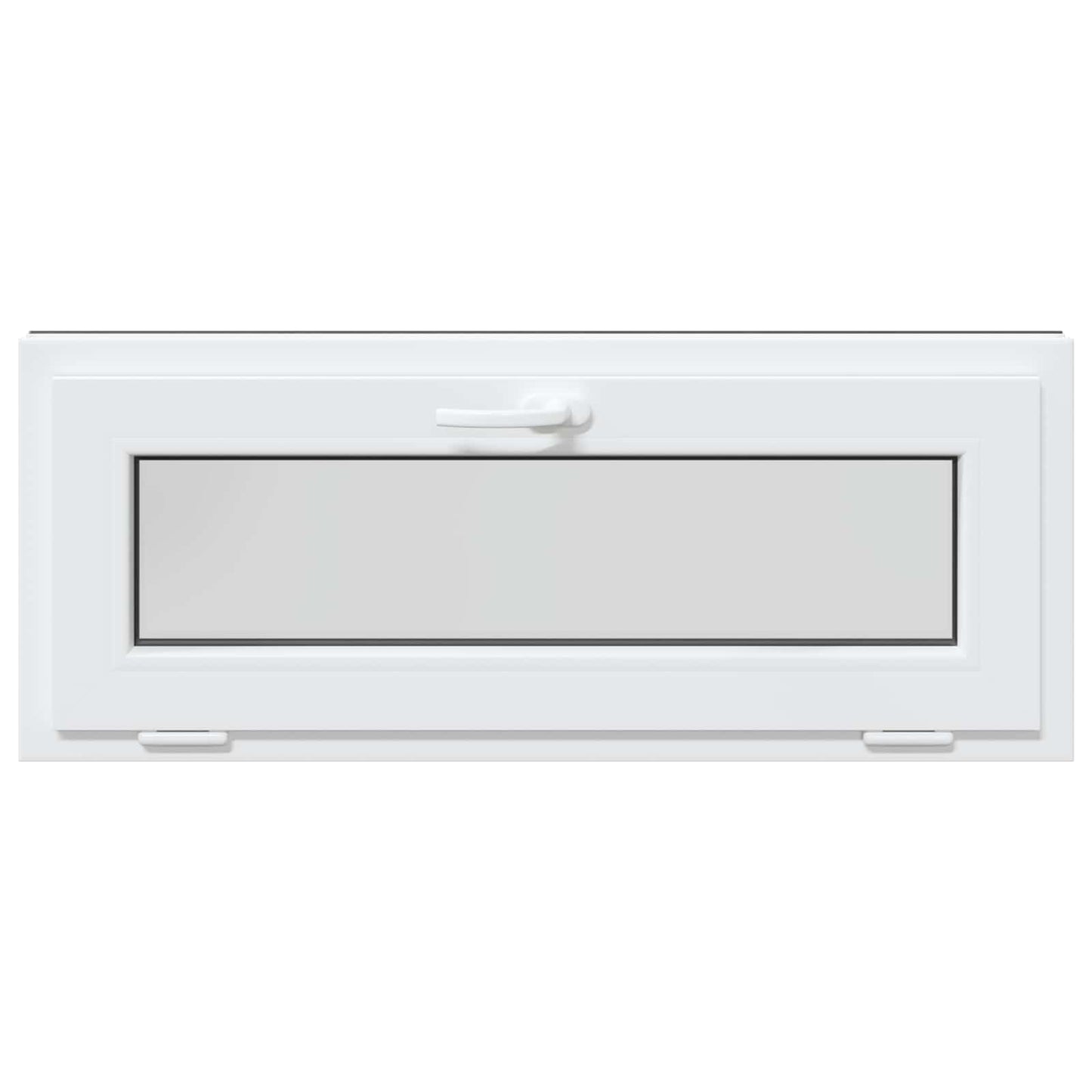 Okeno Do Suterénu Risor 110 X 40 Cm Pvc A Sklo Antracitová