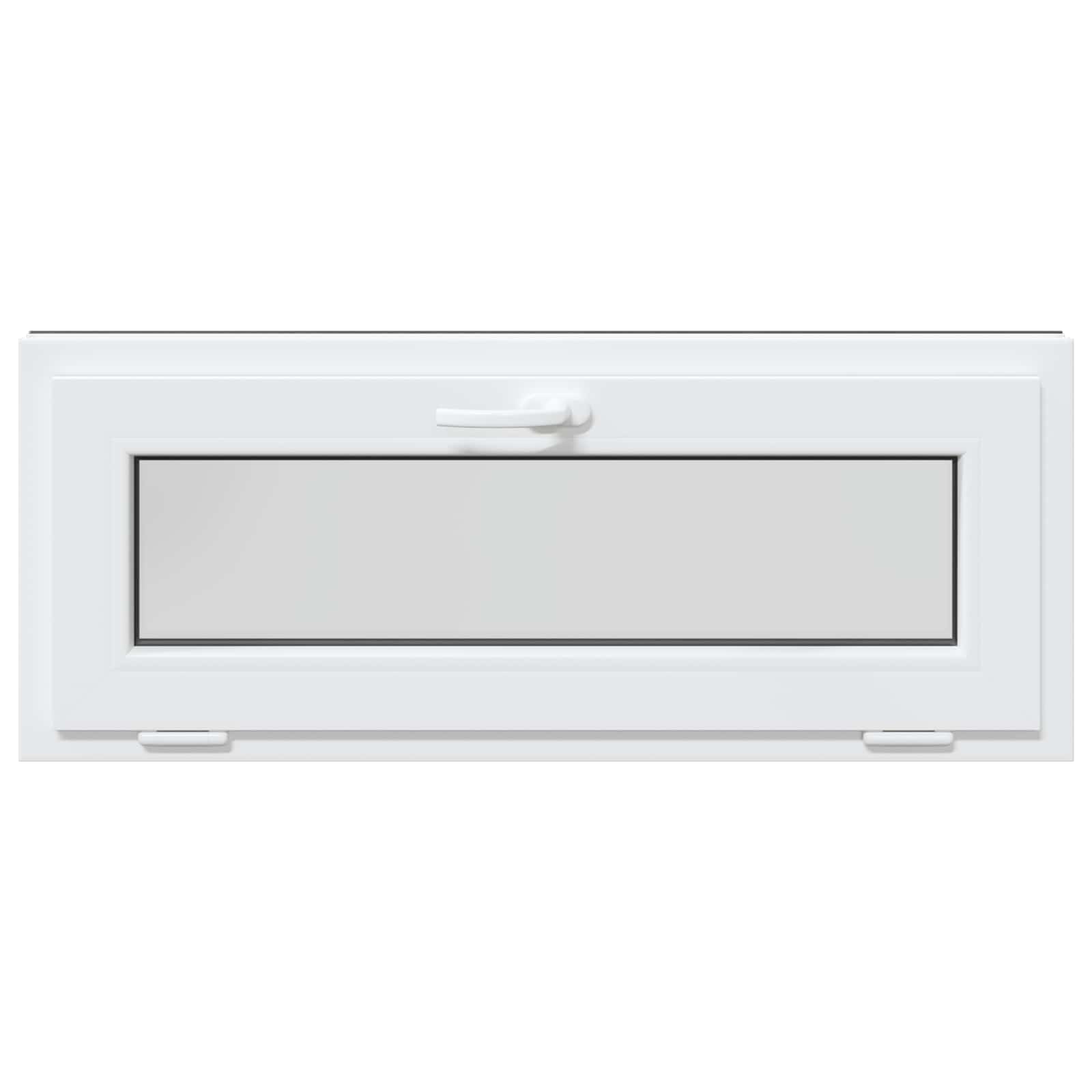 Okeno Do Suterénu Risor 110 X 40 Cm Pvc A Sklo Antracitová